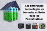 The different battery technologies used in PowerStations