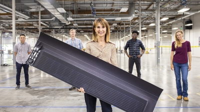 Timberline Solar: le photovoltaique intégré à la toiture, qui se cloue comme n’importe quel bardage !