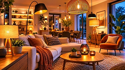 Luminaire : comment choisir l&rsquo;éclairage idéal pour chaque pièce de la maison ?