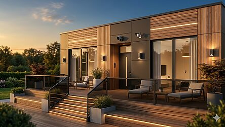 Comment transformer une façade extérieure en alliée de votre maison connectée