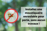 Install a roller mosquito net for your door without any work!