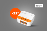 Le micromodule ZigBee SonOff ZBMINIL2 sans neutre à 11€ seulement !
